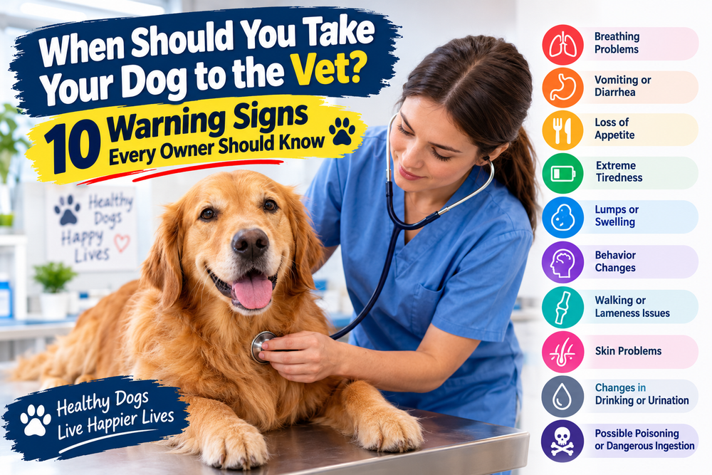 When Should You Take Your Dog to the Vet? 10 Warning Signs Every Dog Owner Should Know