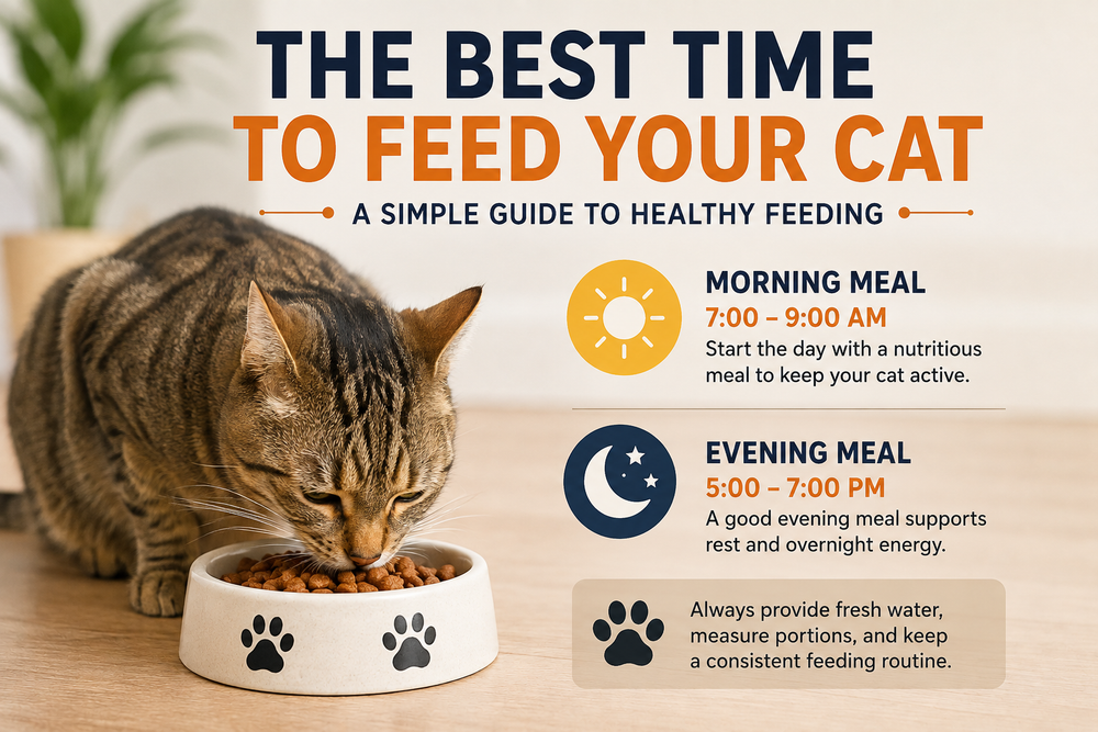 The Best Time to Feed Your Cat: A Simple Guide to Healthy Feeding Times