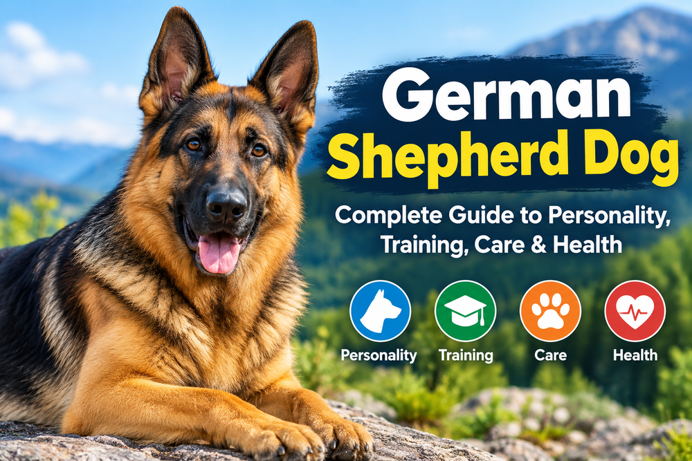German Shepherd Dog: Complete Guide to Personality, Training, Care & Health