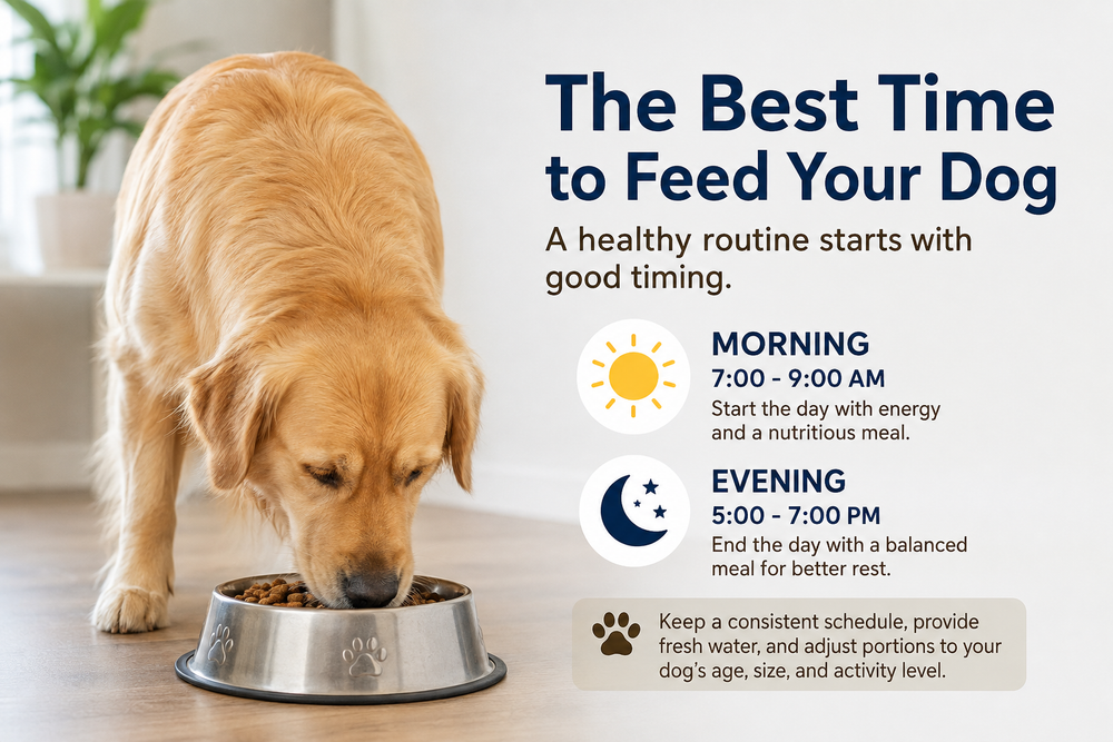 The Best Time to Feed Your Dog: A Simple Guide to Healthy Feeding Times