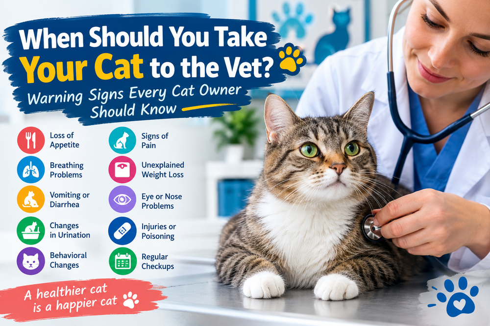 When Should You Take Your Cat to the Vet? 10 Warning Signs Every Cat Owner Should Know