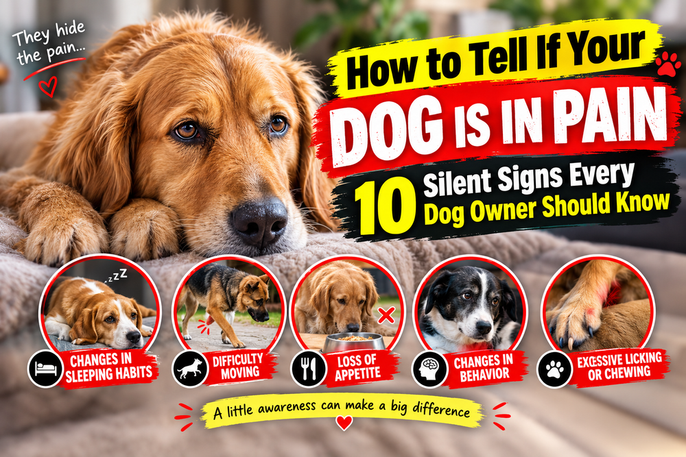 How to Tell If Your Dog Is in Pain: 10 Silent Signs Every Dog Owner Should Know
